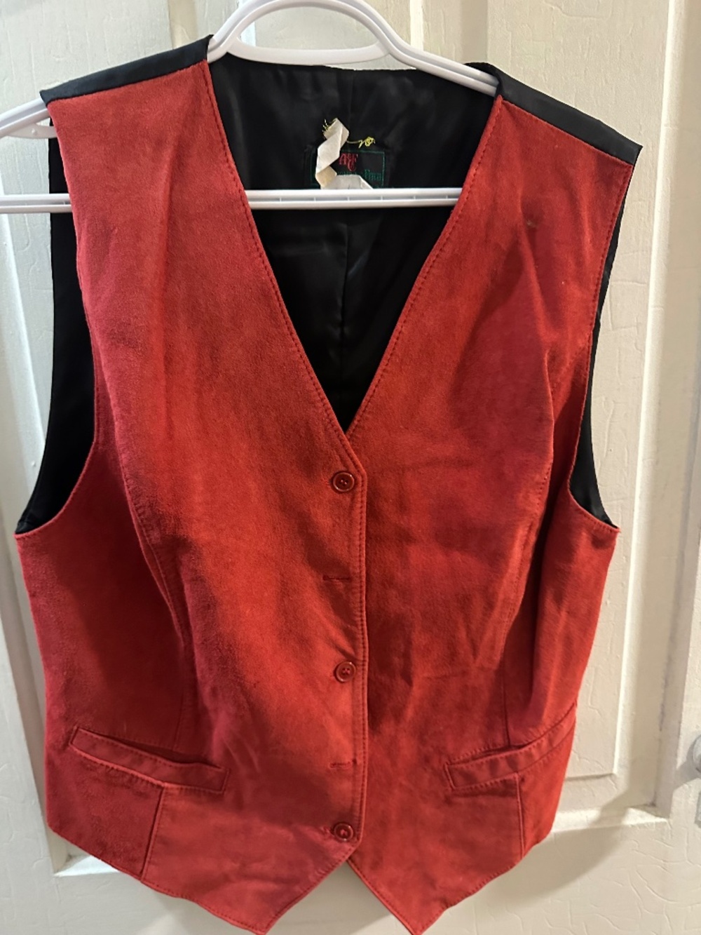 Abercrombie and Fitch 1990s Vintage Suede Vest